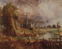 Constable, John - Salisbury Cathedral from the Meadows
